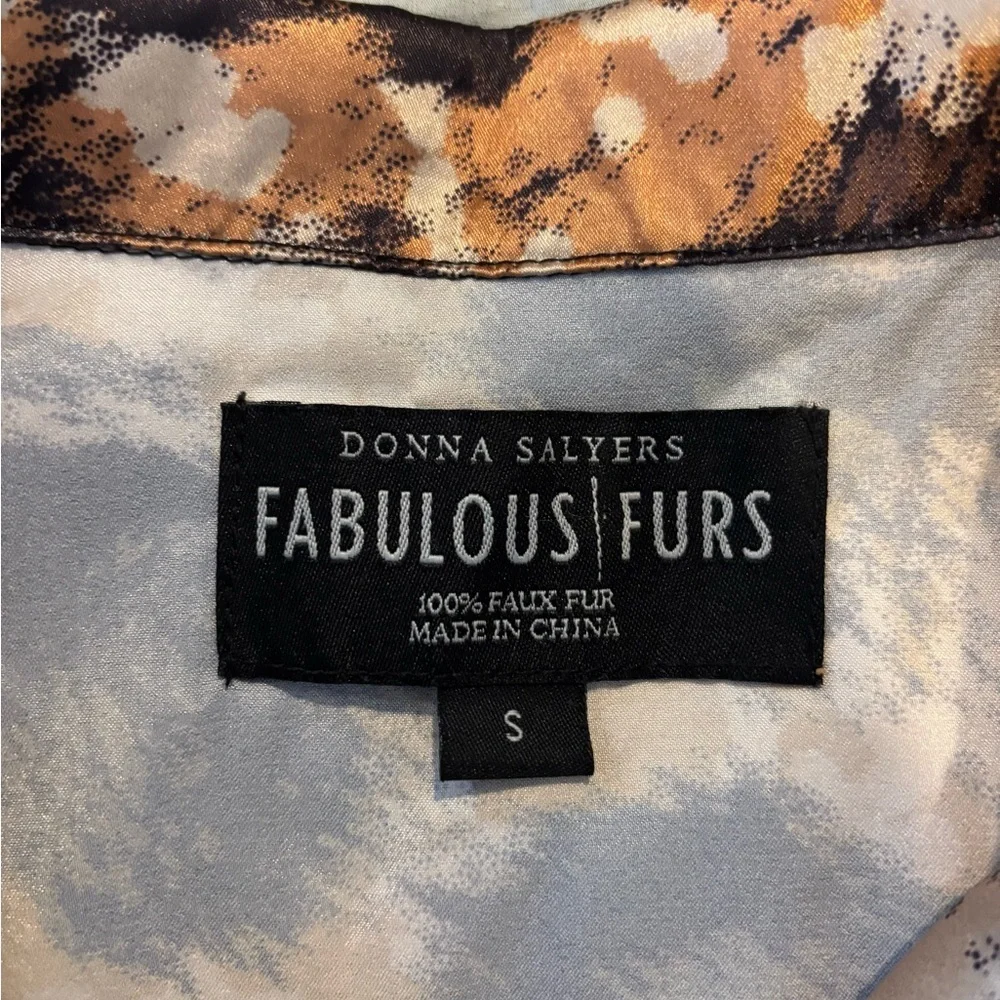 Donna Salyers Leopard Print Pajama Set Silky Glam Lounge Mobwife Small - Picture 9 of 13